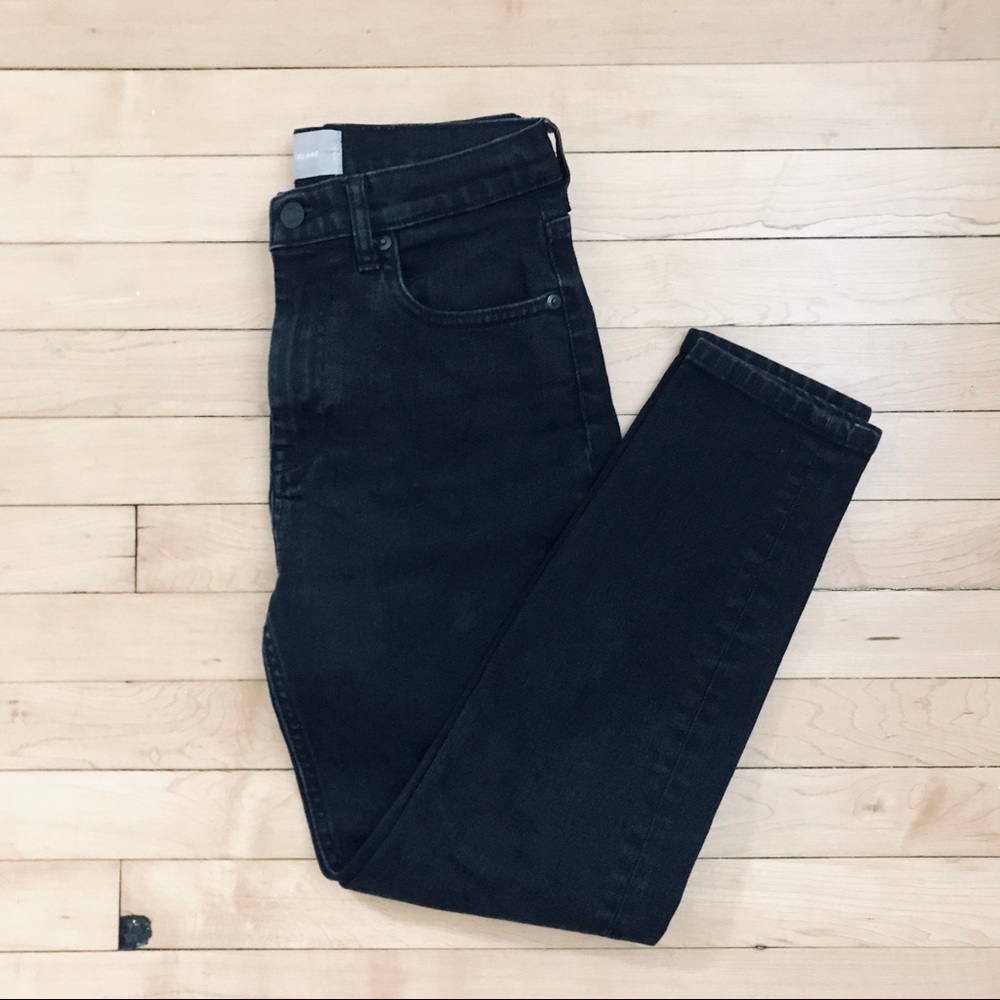 Everlane Black High Rise Ankle Jeans Size 28
